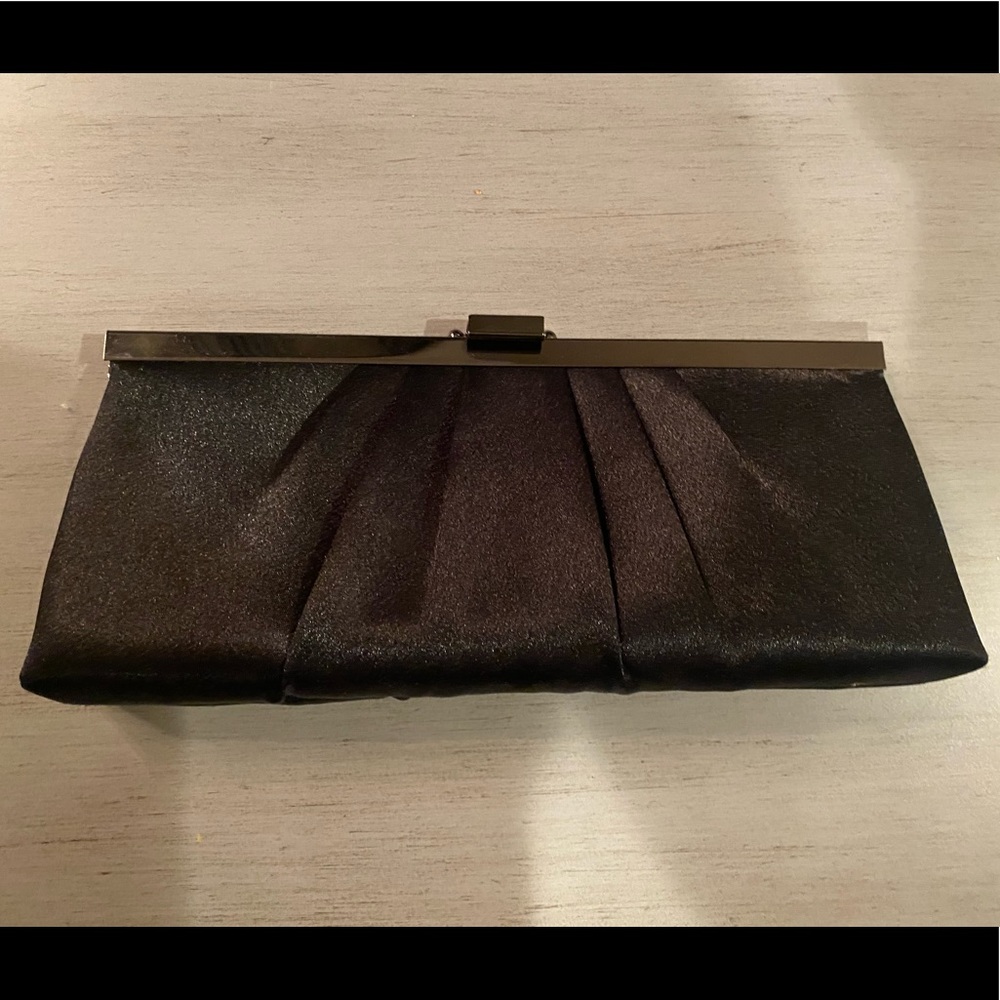 Classic Black Jessica McClintock Clutch